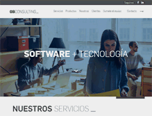 Tablet Screenshot of gbconsulting.com.ar
